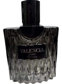 Valencia Uomo Intense Eau De Parfum For Men 3.4 Fl Oz / 100 ml Unboxed