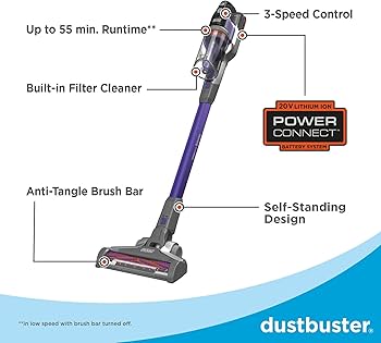 BLACK+DECKER POWER SERIES スティッククリーナー BLACK+DECKER Power Series+ Electric Battery Dustbuster