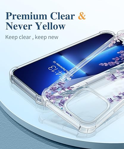 Miniatura 9 de GVIEWIN Funda para iPhone 13 Pro con protector de pantalla y protector de lente de cámara, protección contra caídas de grado militar de 10 pies