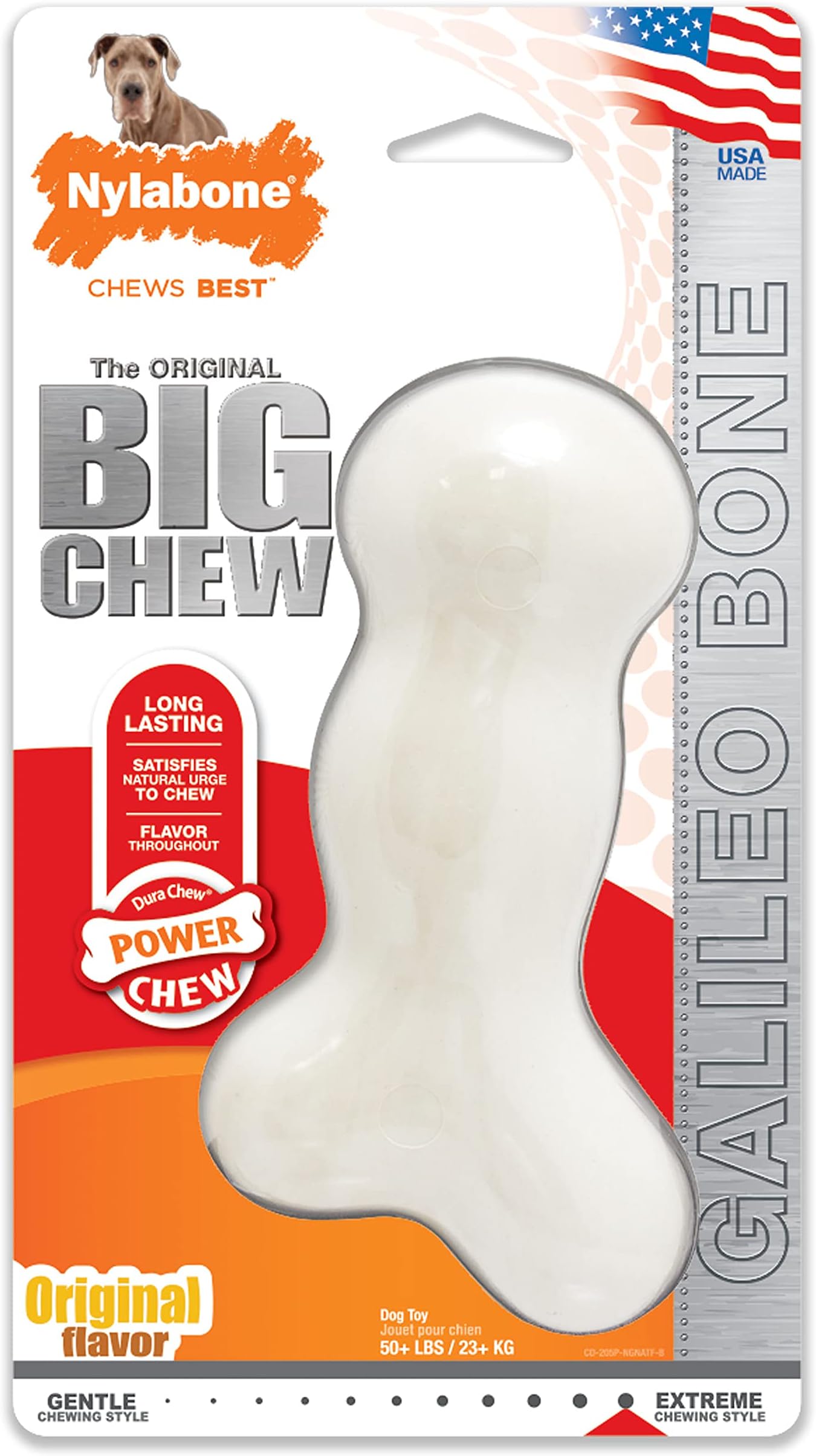 Nylabone Galileo Souper Original Flavored Dog Chew Toy