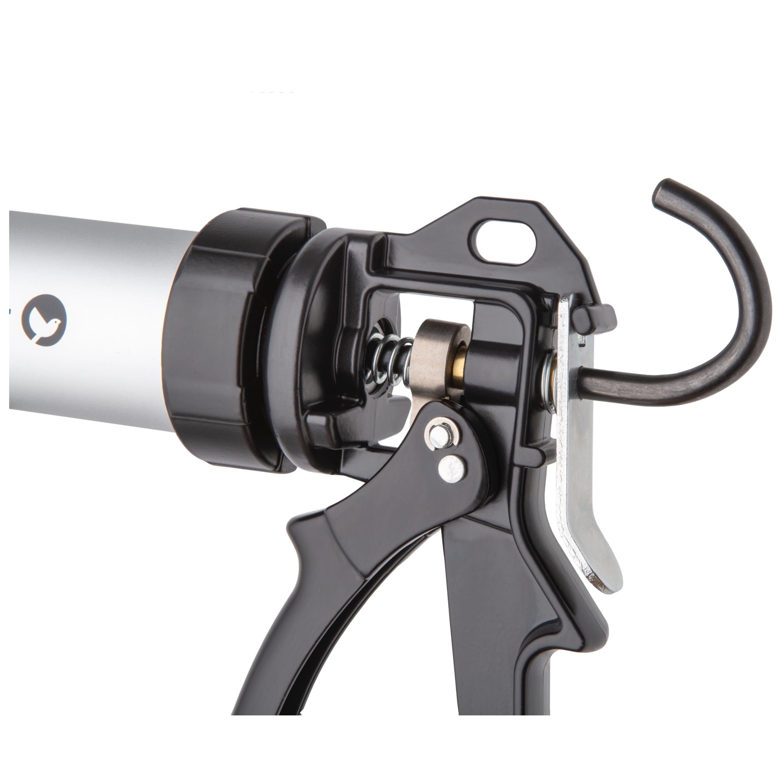 Profesjonalny pistolet na kartusz do 280/310/400/600 ml, 4000 N 25:1, trwały, ergonomiczny, precyzyjny do silikonu, akrylu, kleju, wytrzymała konstrukcja do prac budowlanych i remontowych