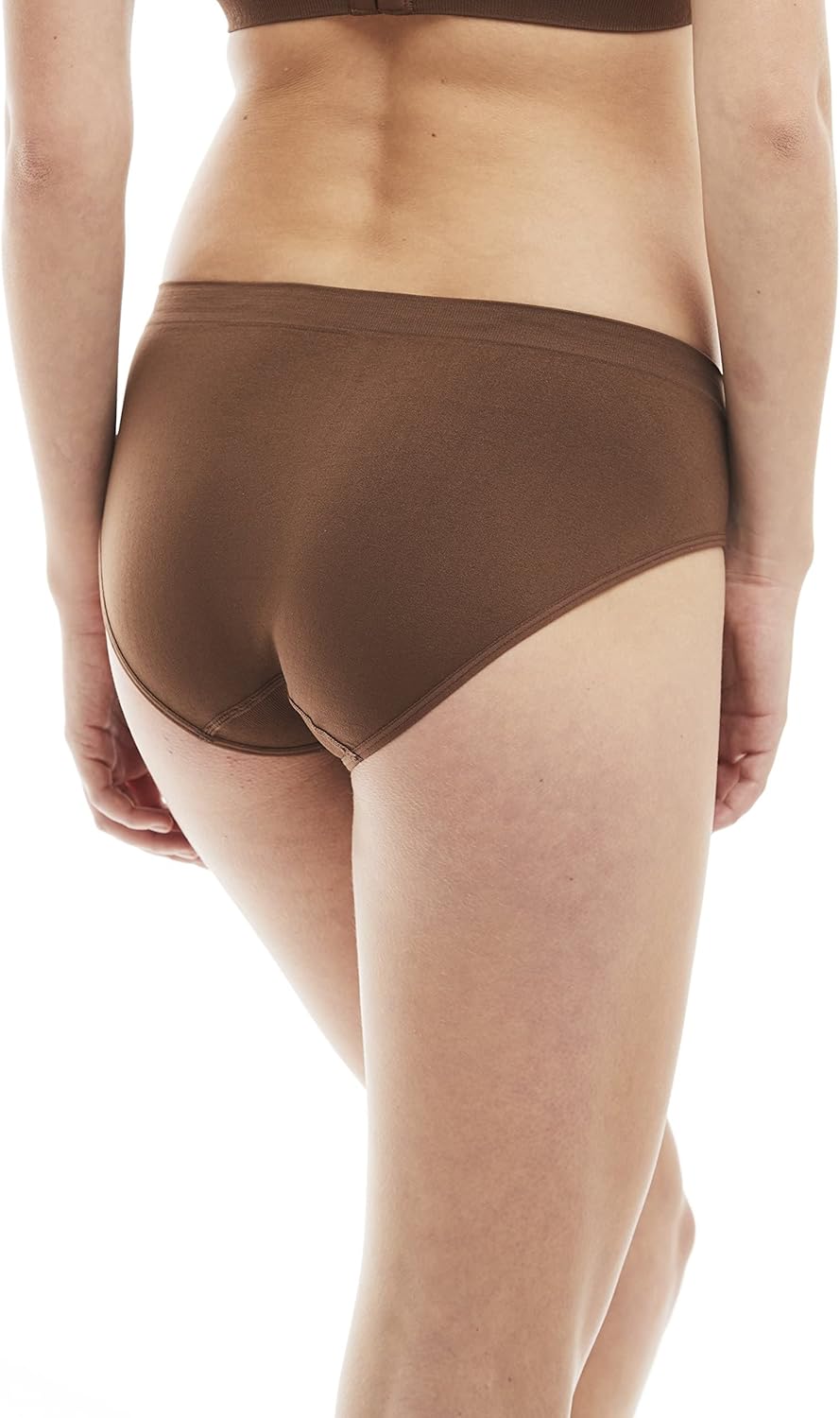 Kalon 6 Pack Women's Hipster Brief Nylon Spandex Underwear - Image 5