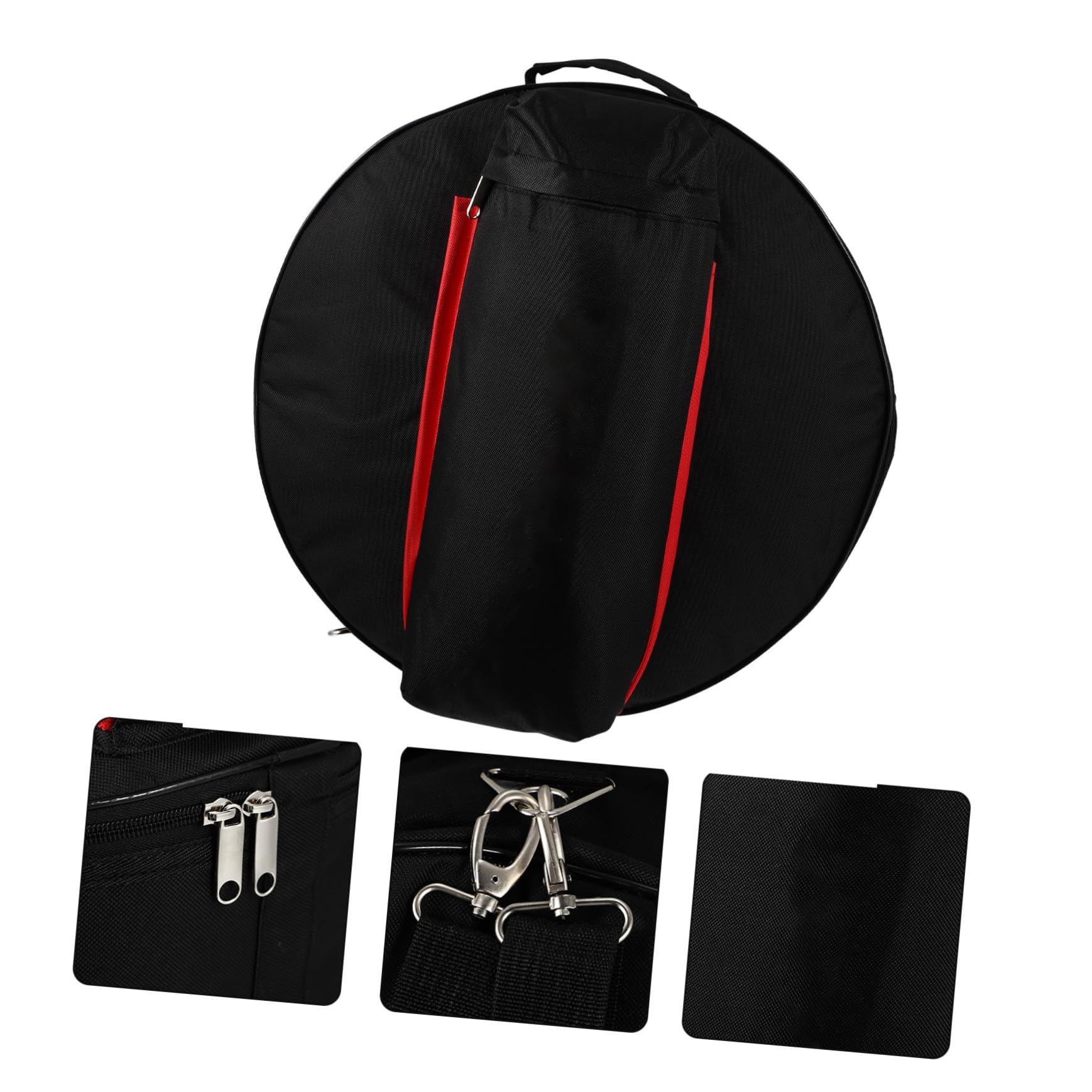 Toyvian 1Pc 14" Torba Na Werbel Torba Do Przechowywania Instrumentów Skrzynki Pokrywa Torba Do Przechowywania Torba Na Instrumenty Muzyczne Torba Na Werbel Torba Na Werbel 14 12 10 Cali