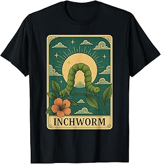 Inchworm Tarot Card T-Shirt