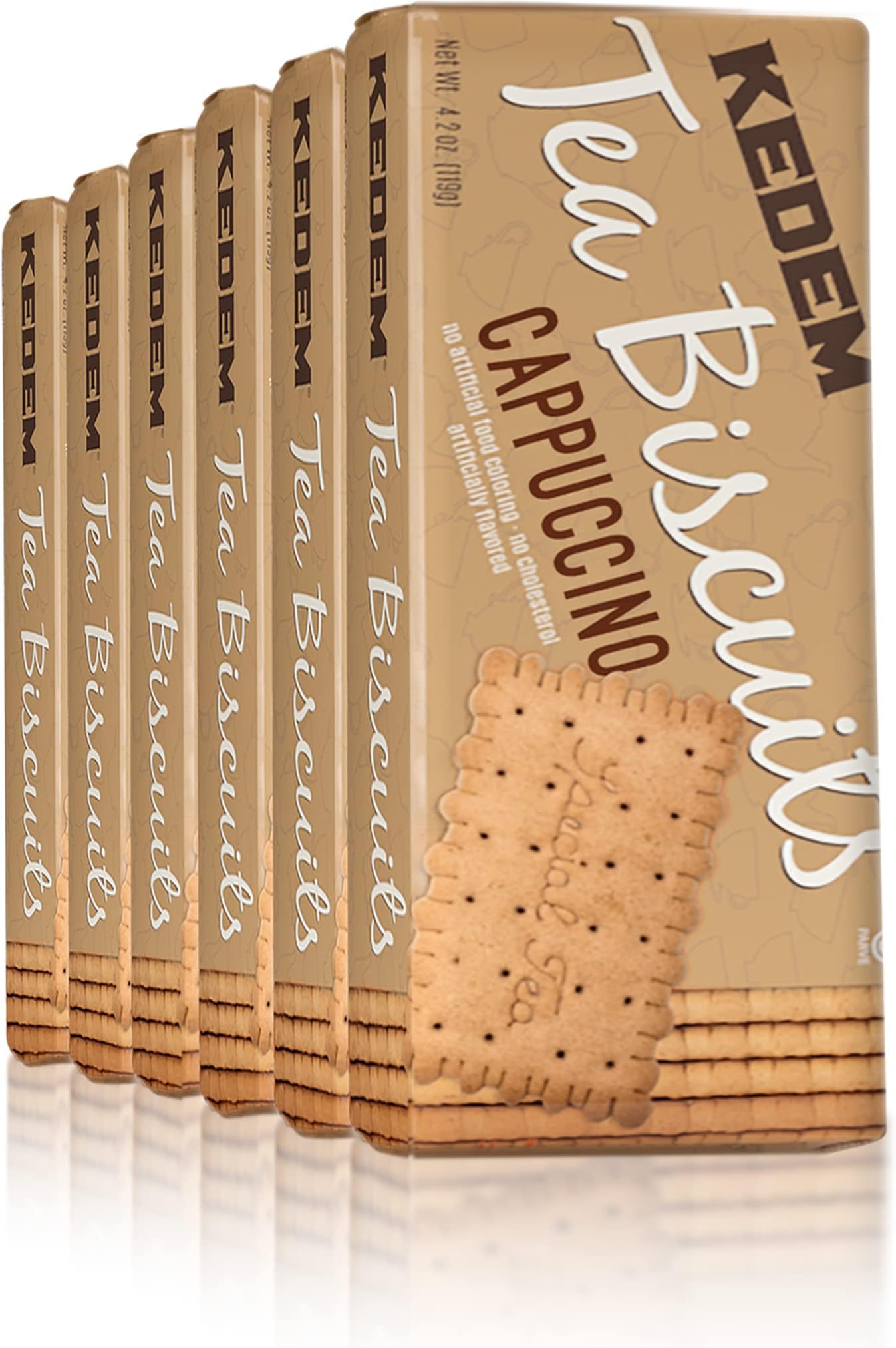 Kedem Tea Biscuits (Cappuccino, 6)