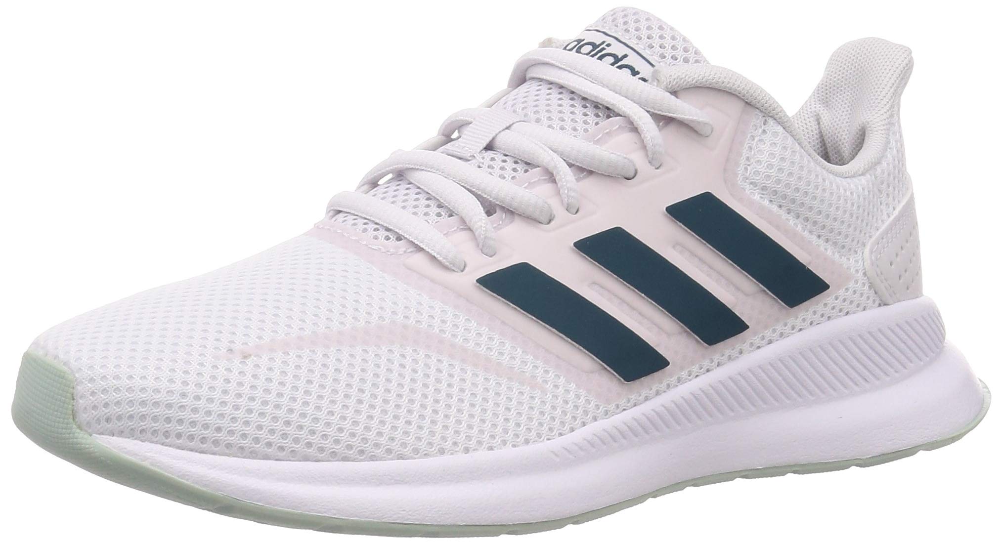 adidas Women's Runfalcon Running Shoe, FTWR White Tech Mineral Dash Grey, 6 UK