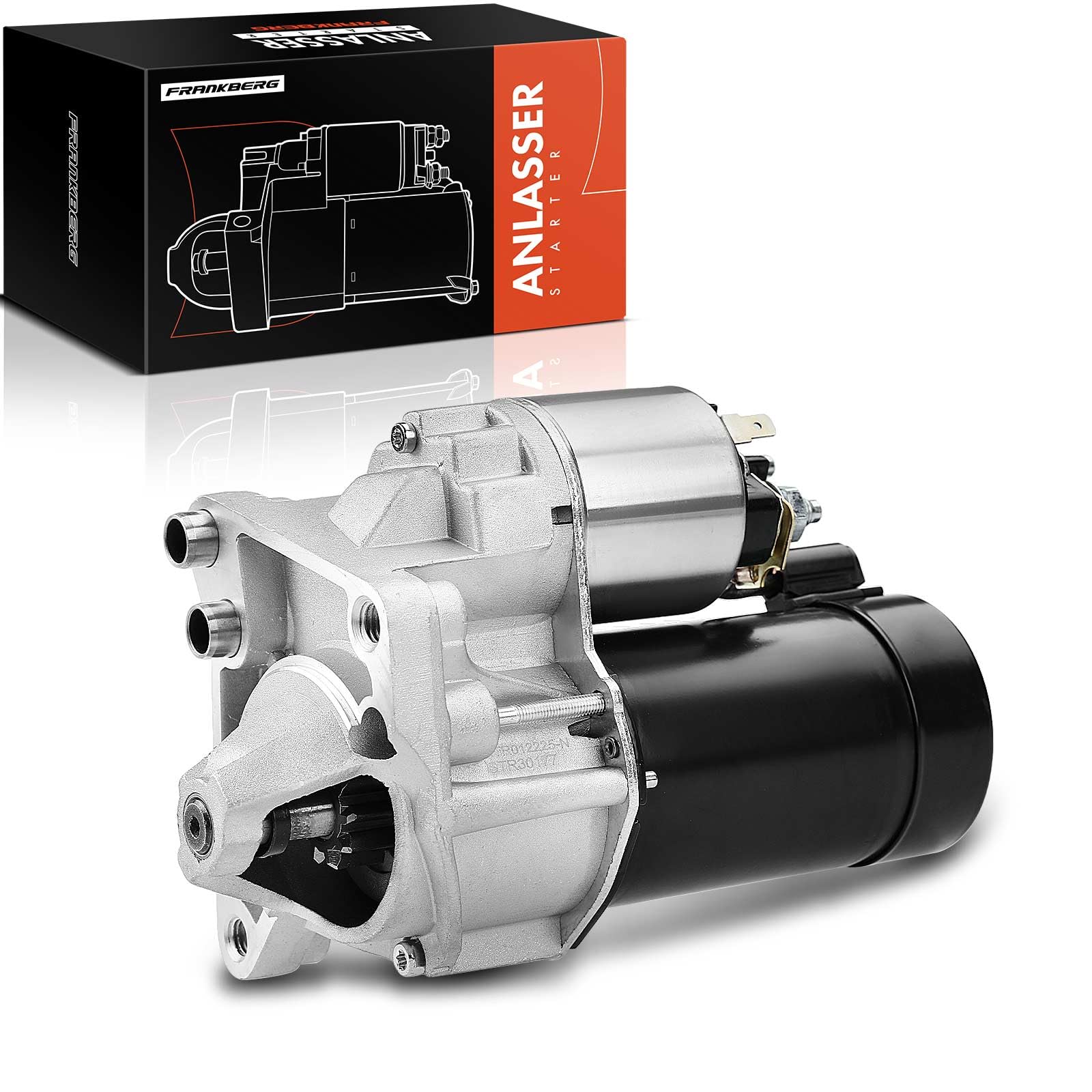 Frankberg Démarreur Compatible avec 19 I/II 1988-1995 Clio I/II 1990-2005 Laguna I 1994-2001 M.e.g.a.n.e I 1996-2003 Super 5 1984-1995 Trafic 1986-1994