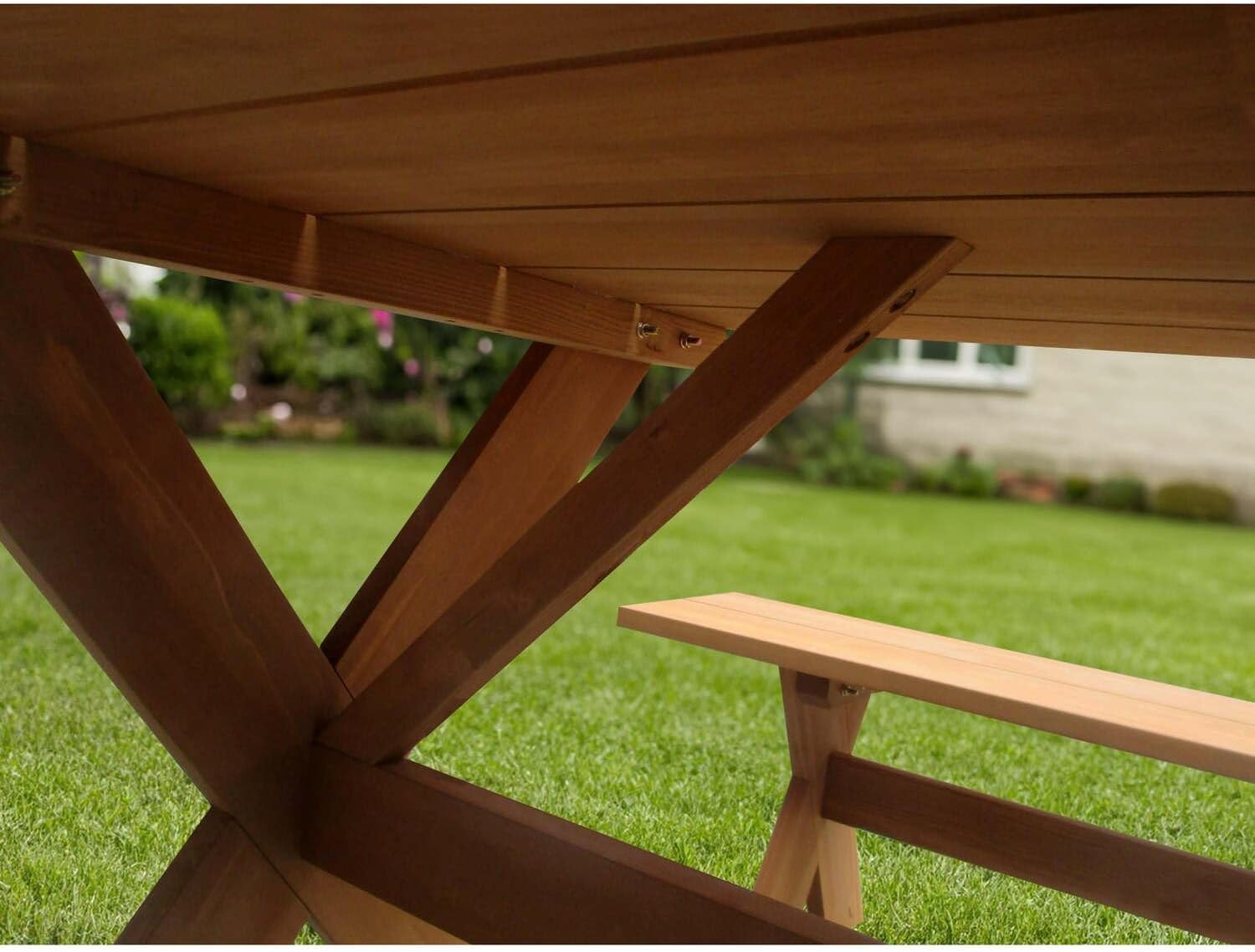 northbeam X-Frame Picnic Table Dining Set