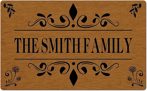 Miniatura 1 de Magimagine Tapetes de bienvenida personalizados para exteriores tapetes personalizados para la entrada del hogar tapete para puerta personalizado