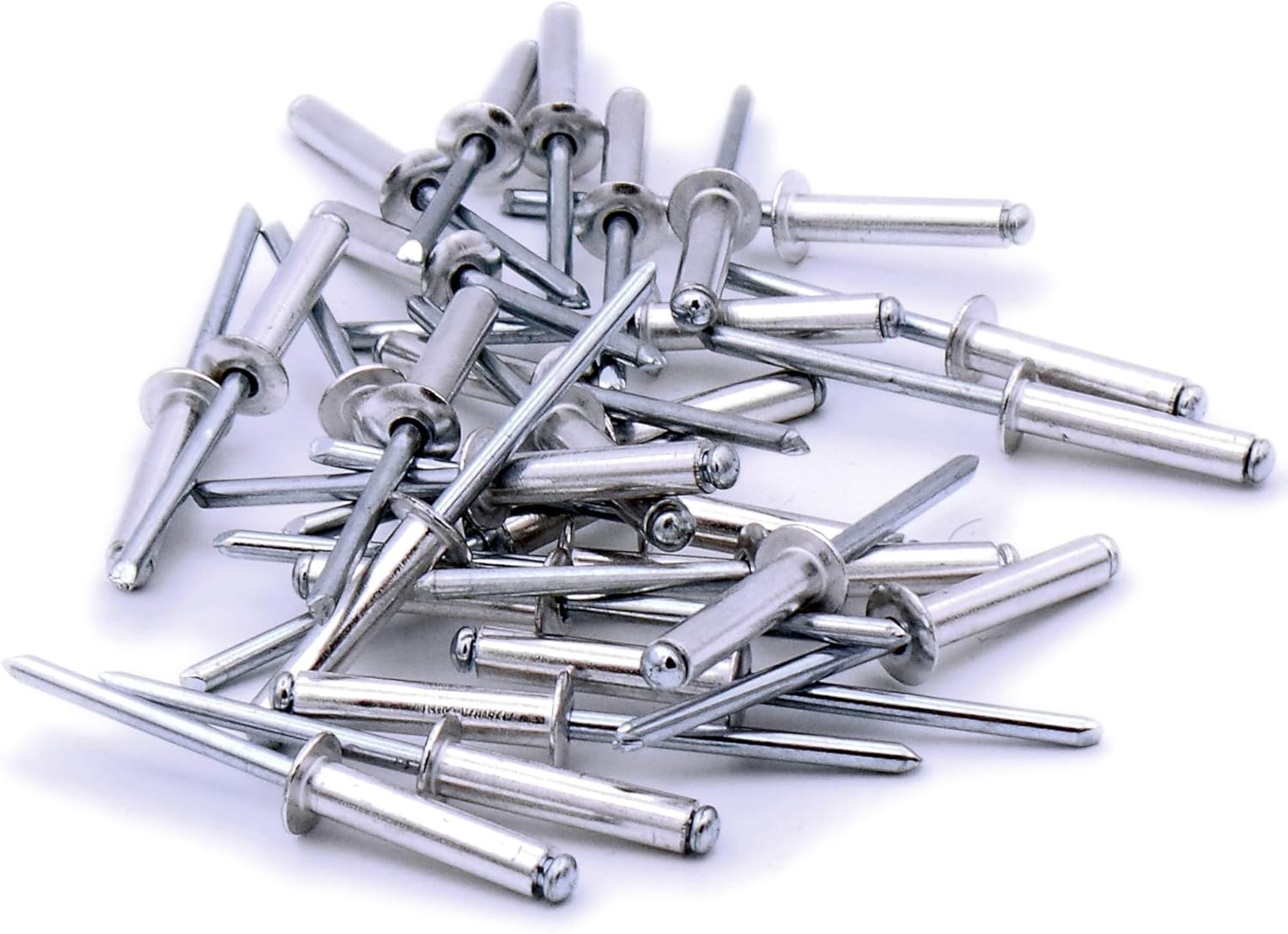 M4.8 (4.8mm x 16mm) Dome Blind Rivet - Aluminium (Pack of 40), Silver, 4.8 x 16 - Image 3