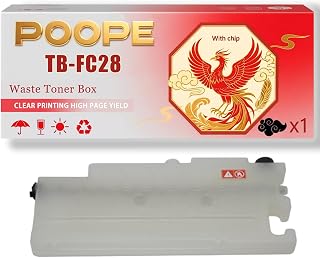 TB-FC28 Waste Toner Box Compatible for Toshiba E Studio 2020C 2040C 2330C Printers, Replacement TBFC2 6AG00002037 (1 Pack Black)