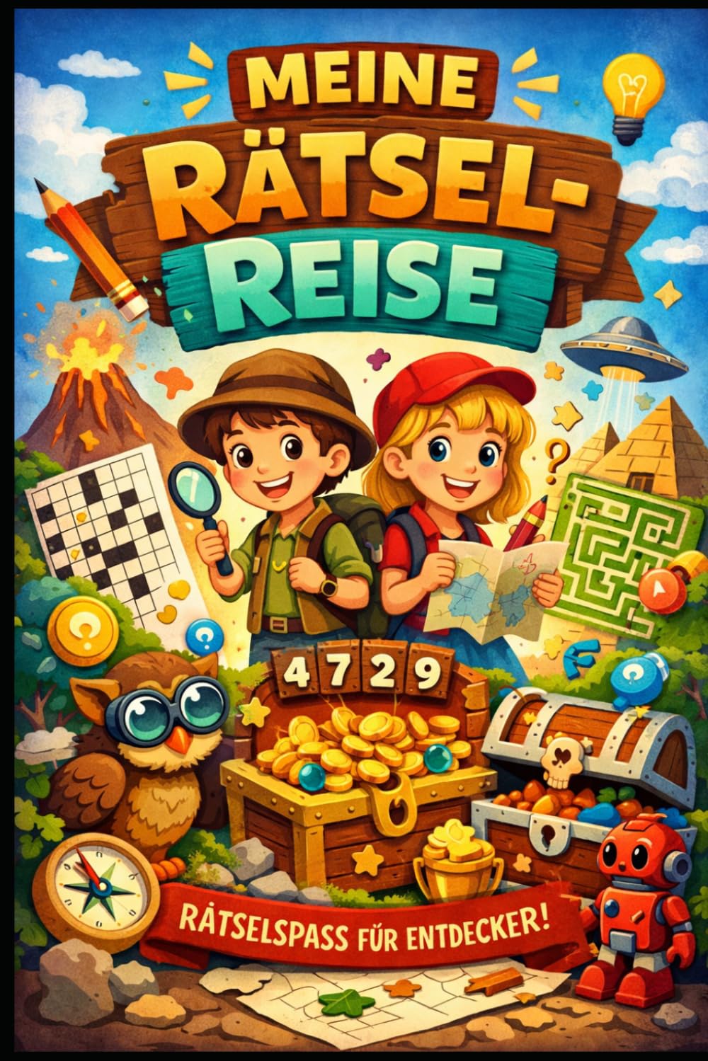 Meine Rätsel-Reise: Rätselspaß für Entdecker!