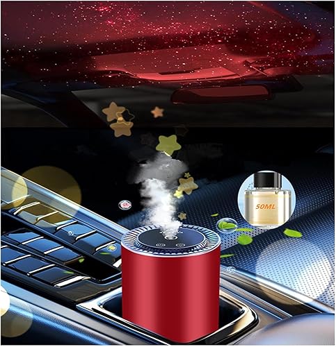 Ambientadores inteligentes para automóvil, recargable, nueva experiencia de atomización, humidificador de perfume, cielo estrellado de moda,