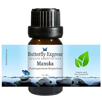 Manuka Essential Oil 10ml - 100% Pure - by Butterfly Express