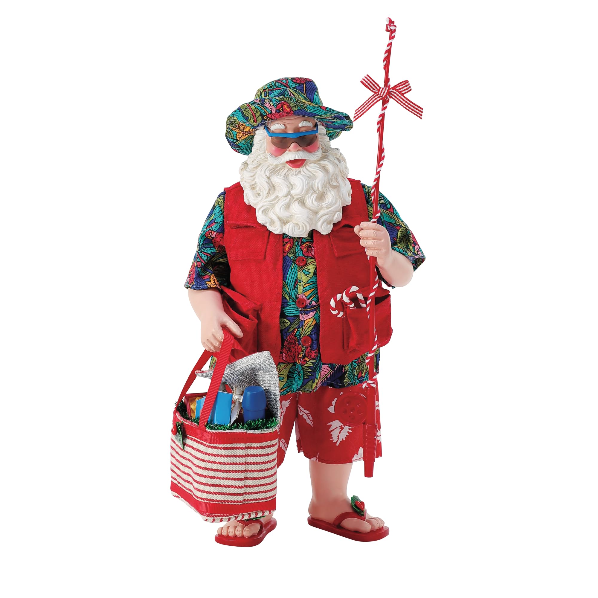 Figurine Père Noël Santa by The Sea Department 56 pour votre décoration maritime de Noël