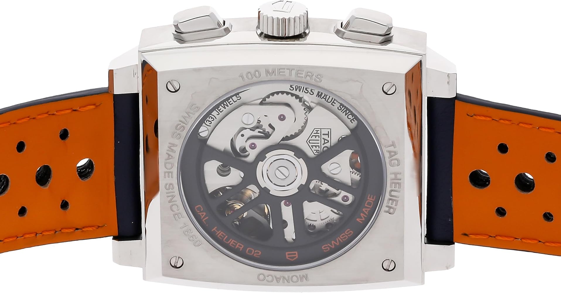 Amazon.com: TAG Heuer Monaco X Gulf Chronograph Automatic