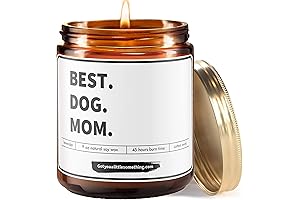 Dog Mom Gifts for Women - Funny Lavender Soy Candle
