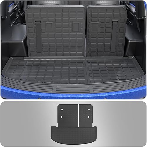 Vista 97 de Alfombrilla de carga compatible con Nissan Pathfinder 2022-2024 2025, forro de carga TPE para todo tipo de clima, accesorios Pathfinder 2023