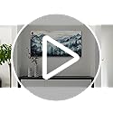 Large Wall Decor for Living Room Canvas Wall Art for Office Wall Decorations for Bedroom Foggy Forest Painting Artwork Room Home Decor 24x48 in