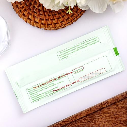 Miniatura 2 de Toallitas femeninas envueltas individualmente, paquete de 50 toallitas personales para mujeres, extractos de plantas, esenciales de viaje para el