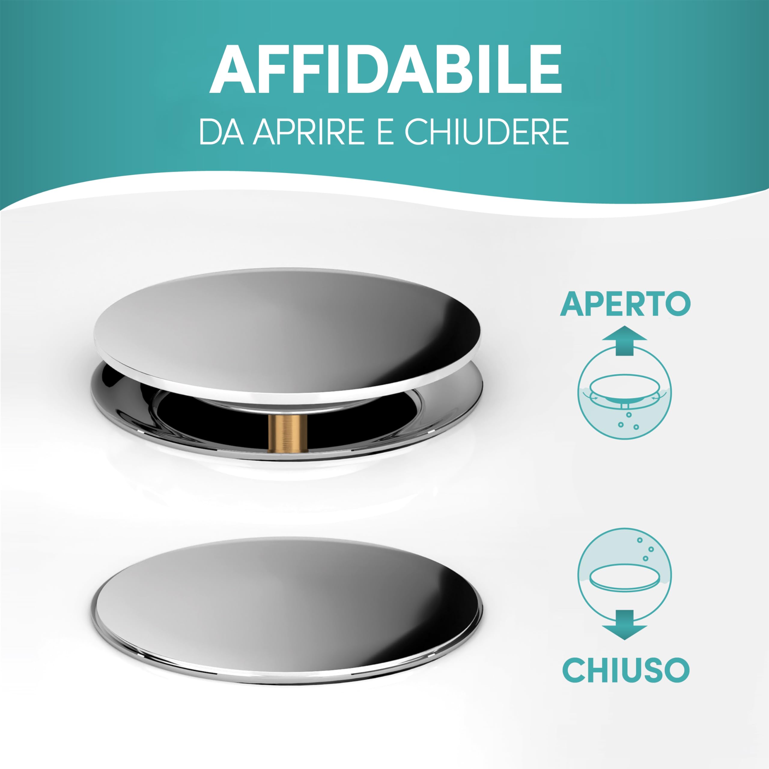 Tappo Di Troppo Pieno Per Vasca Da Bagno In Silicone - Tappo Di Scarico Per Vasca Da Bagno Con Ventosa Per Bagno 88614709