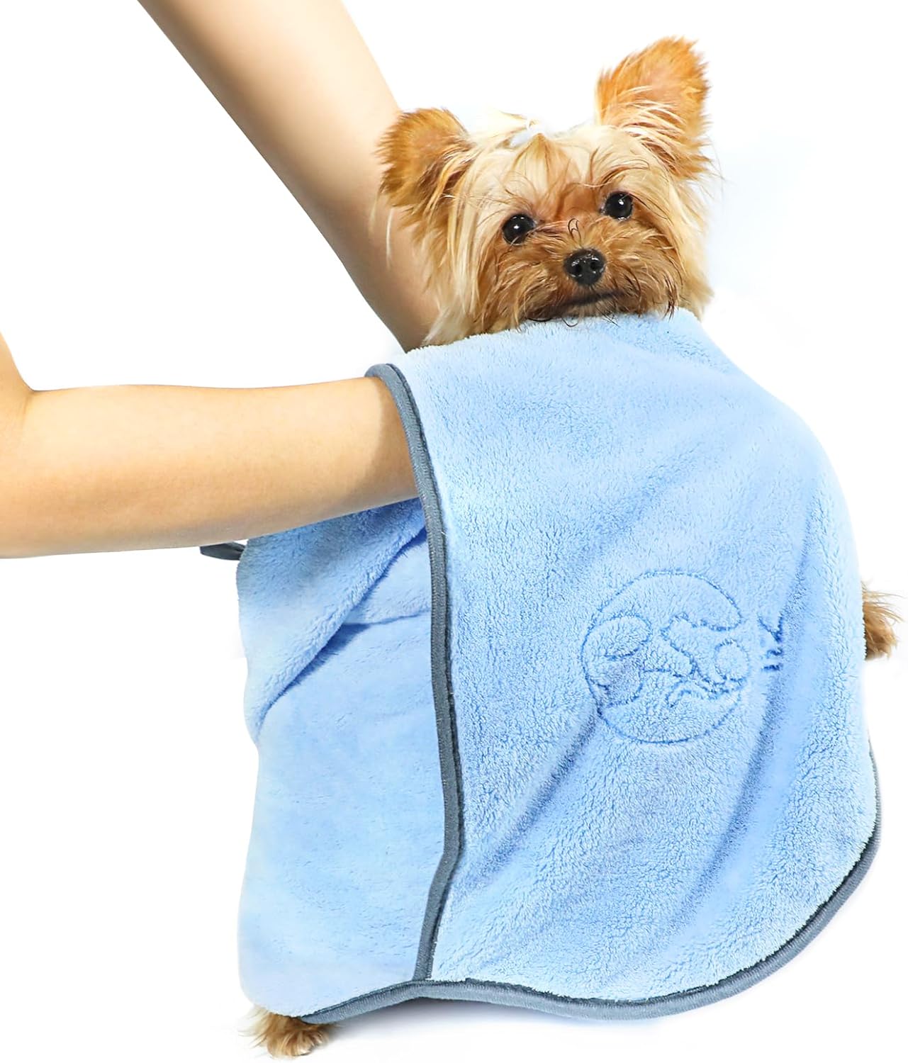 IIZ Dogs Towel, Small Dog Towels for Drying Dogs and Cats
