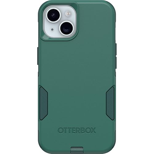 OtterBox iPhone 16e, 15, 14, & 13 Commuter Series Case - GET Your Greens, Slim & Tough, Pocket-Friendly, with Port Protection