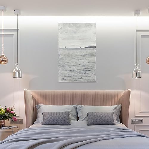 Vista 8 de Falmouth por Henry Scott Tuke - Póster de pared para pared, póster impreso en lienzo, obras de arte, dormitorio, sala de estar, decoración de 24 x