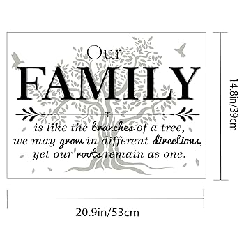 PLIGREAT Cute Anials Wall Stickers, Peel And Stick Wall Decals