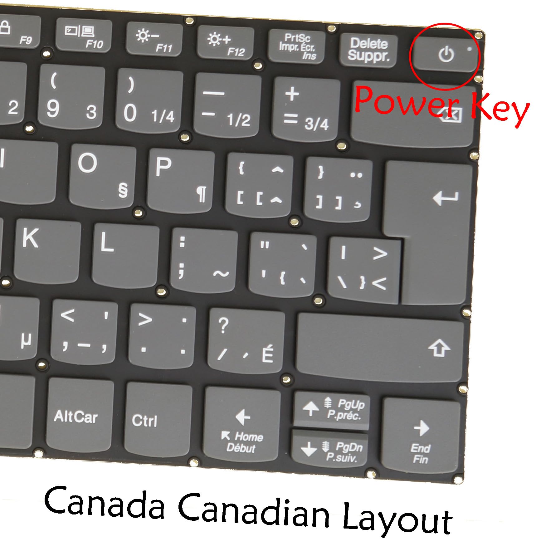 Amazon.com: Canadian Laptop Keyboard for Lenovo V14-ada V14-are