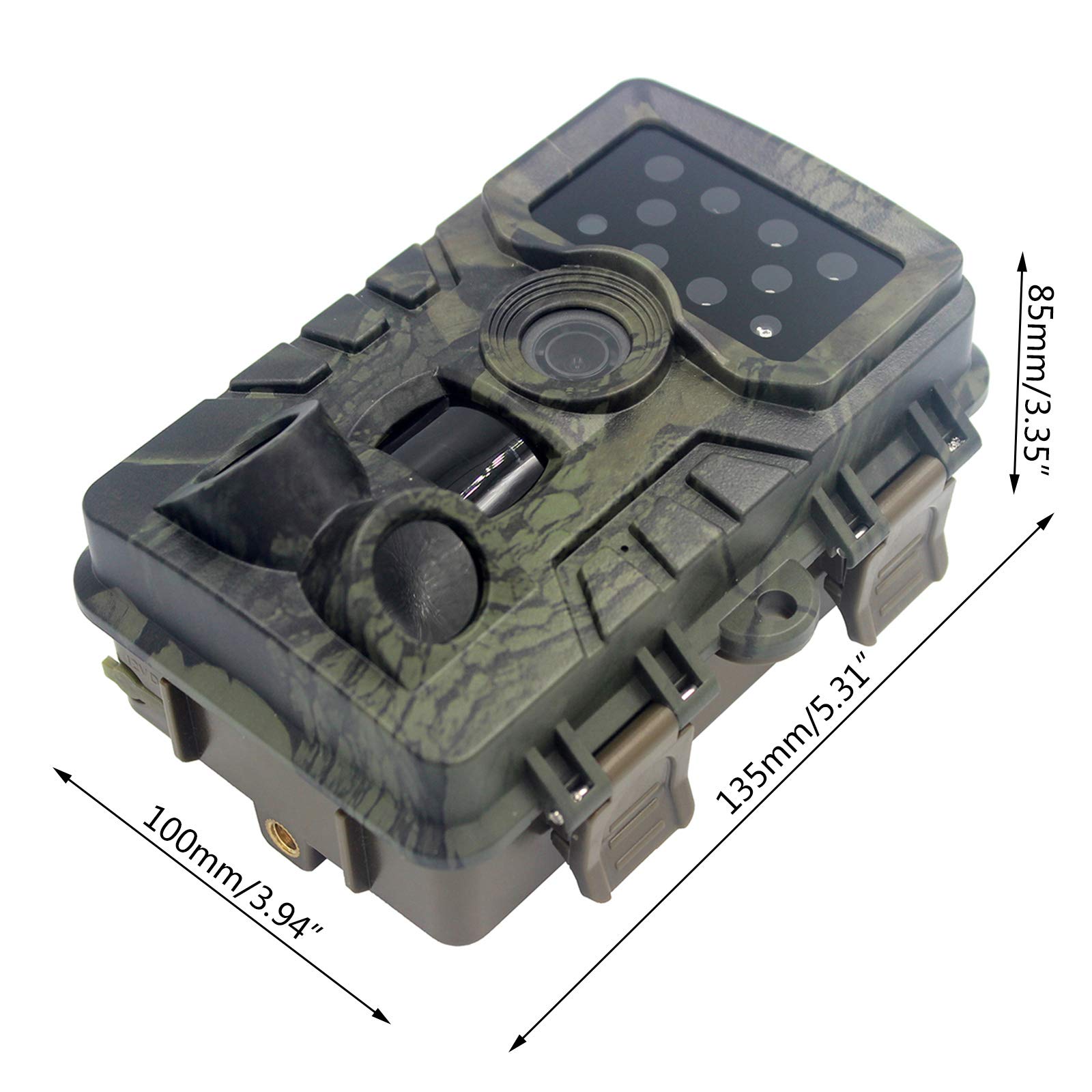 Hunting Video Camera 2000W 20MP 1080p Trail Farm Home Security 0.3s for Time Wildlife Hidden Photo Hunting Video Camera 2000W 20MP 1080p Trail Farm Home Security 0.3s Time Hidden