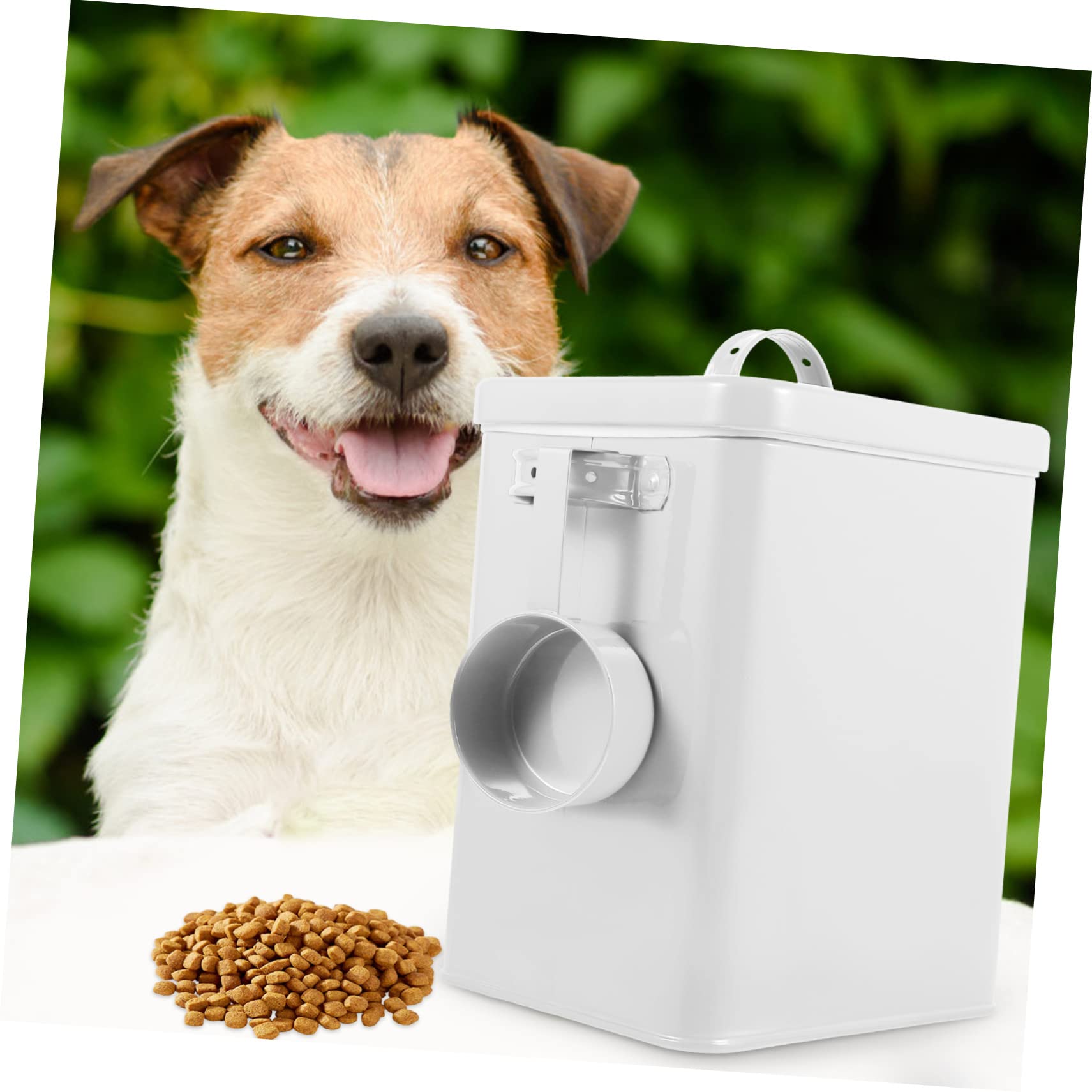 Cabilock Contenedor de Arroz con Tapa Sellada Balde para Ropa Almacenamiento de Harina Recipiente para Alimentos para Mascotas Suministros de Cocina Color