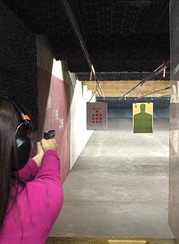 Miniatura 6 de Objetivos de papel para paquete de campo de tiro, papel de tiro de práctica para campo de armas, pistola, rifle, objetivos de juego de pistola, alta