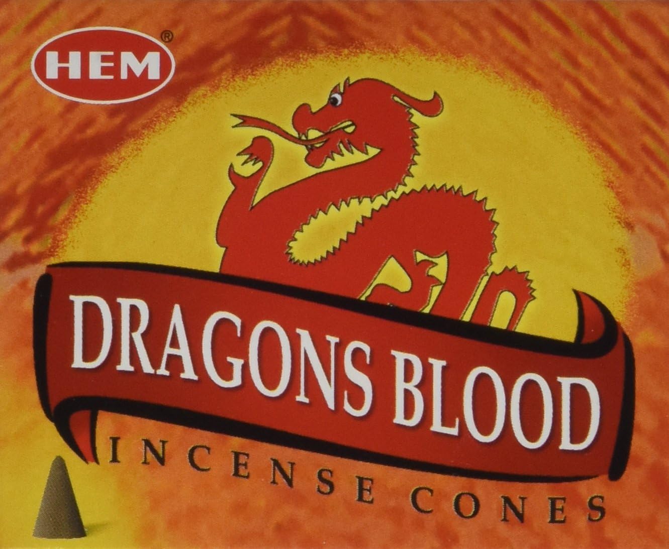 Hem Dragon’s Blood Incense Cones – Case of 12 Boxes (10 Cones Each) | Powerful Resin Aroma for Protection, Positivity & Meditation | Natural Handcrafted Cones for Relaxation,...