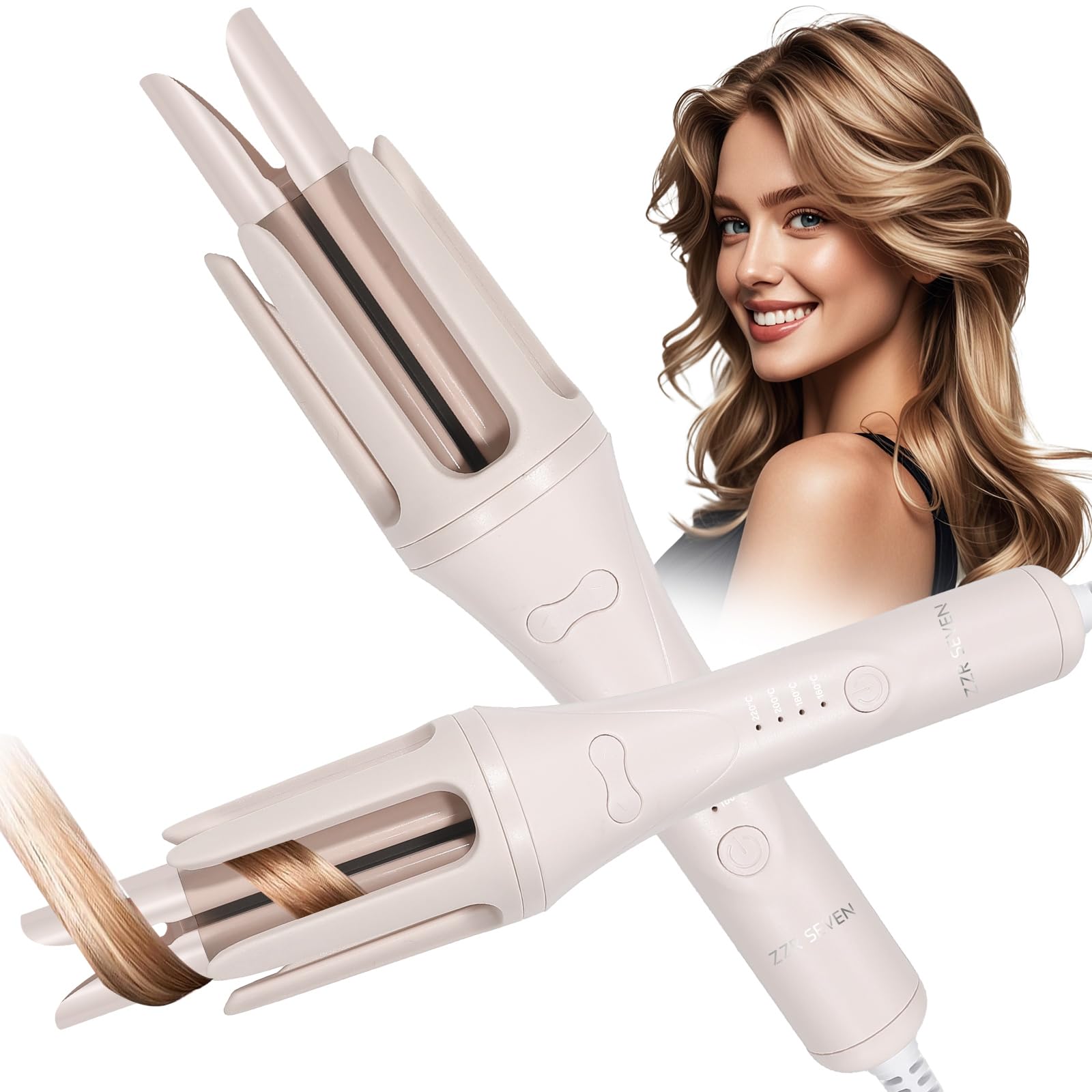 ZZR SEVEN Automatic Curling Iron 1.25 Inch