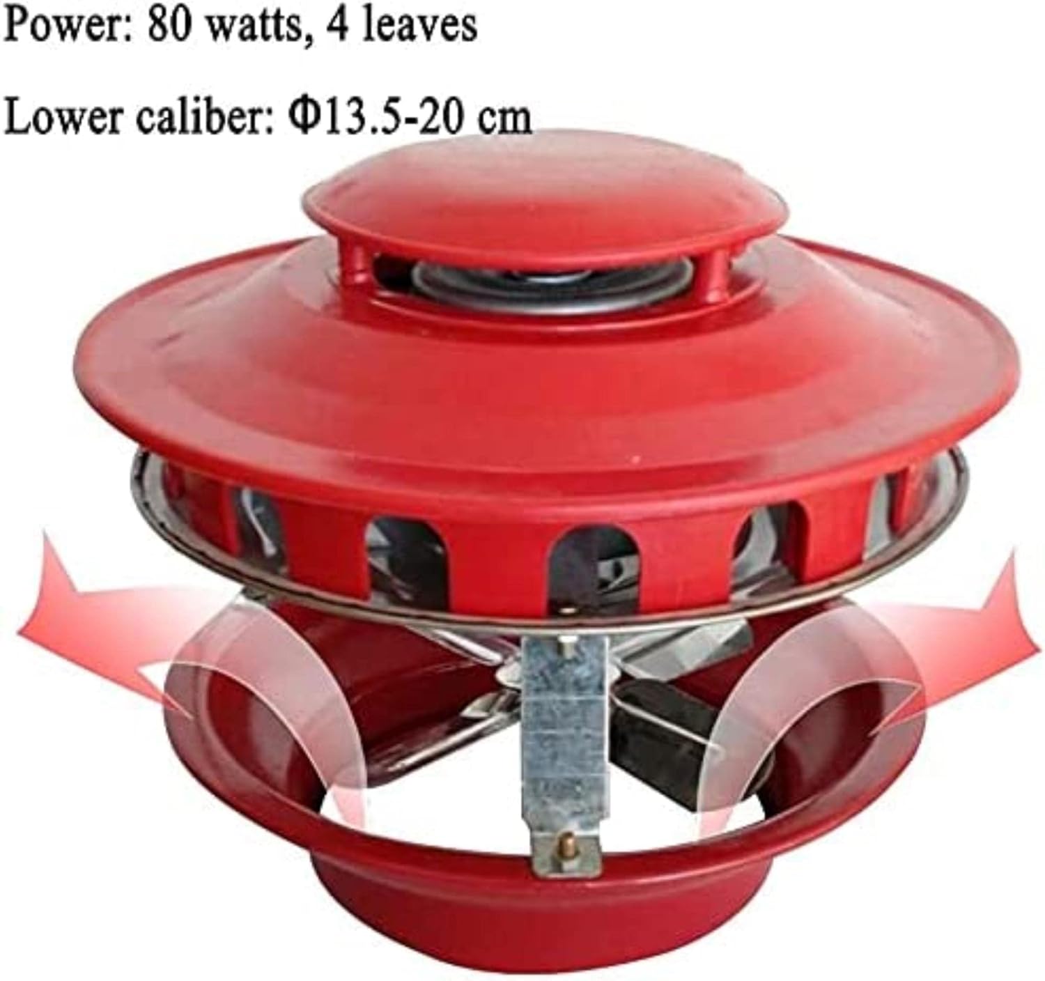 Chimney Fan Fireplace Exhaust Fan Flue Fan Chimney Draft Inducer Chimney Exhaust Fan for Fireplace Professional for Barbecue BBQ