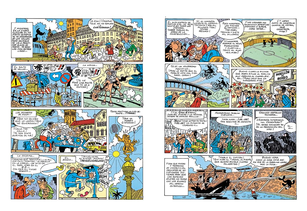 Olimpiadas del Humor: Barcelona 92 | Seúl 88 | Los Ángeles 84 | Moscú 80 | Gatolandia 76 (Súper Humor Mortadelo) (Bruguera Clásica)