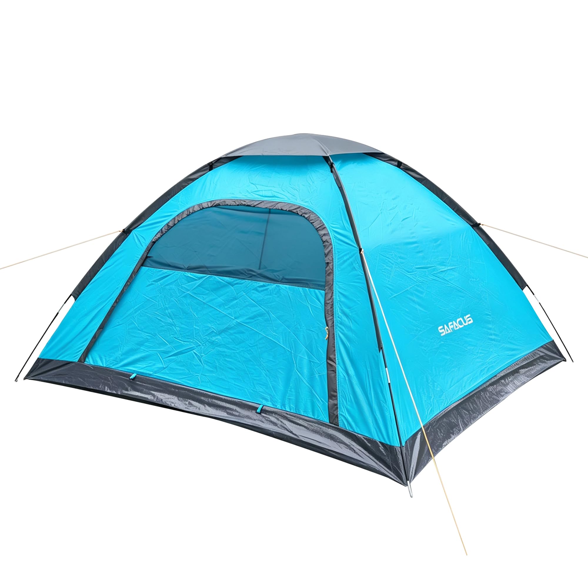 4 Man Camping Tent - 3 to 4 Person Dome Tent Lightweight, Waterproof Family tent, Compact, Quick Setup. Outdoors, Backpacking