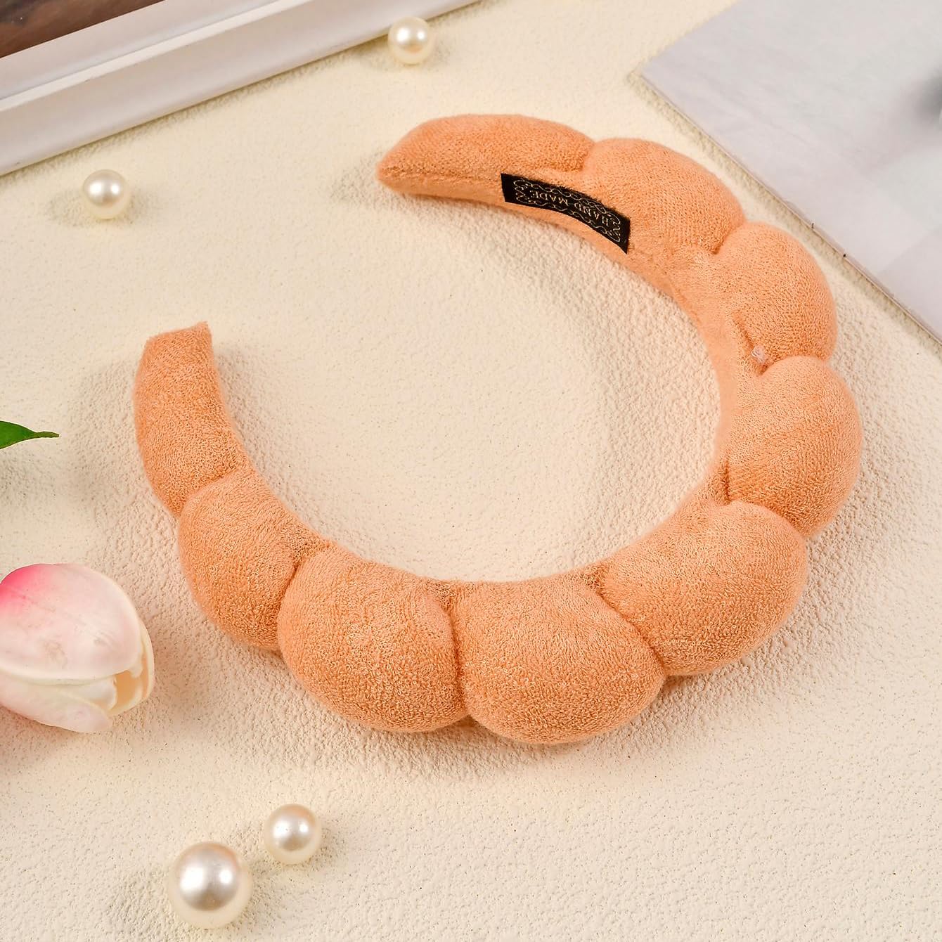 Spa Headbands for Women Washing Face, Facial, Makeup, Skincare image 5