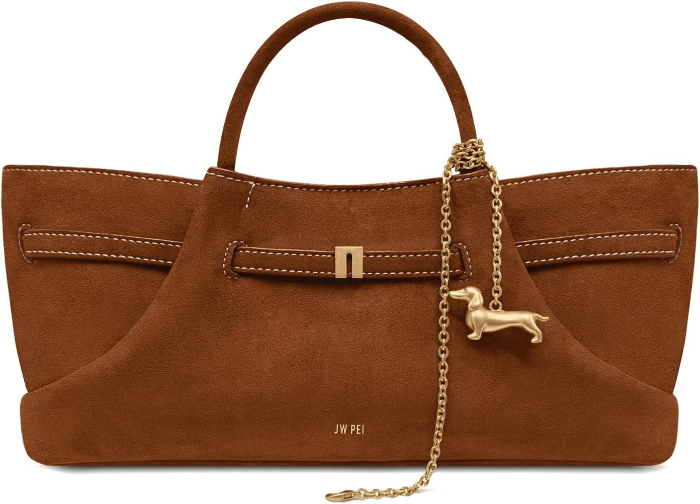 JW PEI Women's Maeve Dachshund Metal Charm Tote Bag