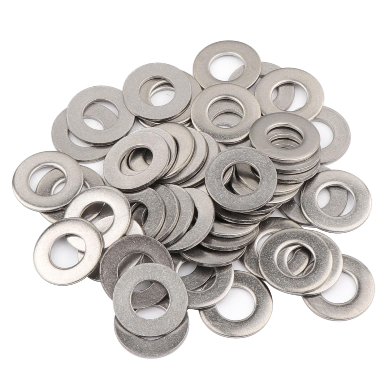Stainless Steel Flat Washers - 200 Pack -11
