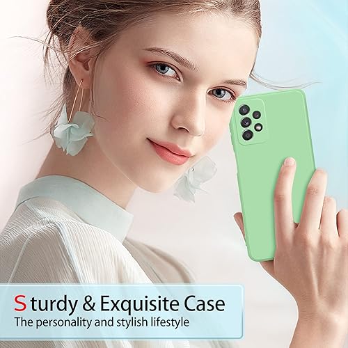 Miniatura 8 de Paquete de 2 fundas para Samsung Galaxy A32 5G elegante funda protectora de silicona líquida delgada de cuerpo completo para Samsung Galaxy A32 5G