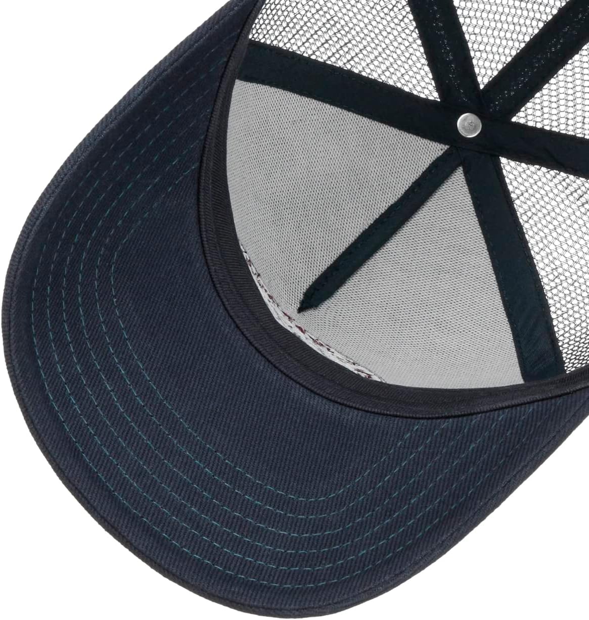 Stetson Vintage Brushed Twill Unisex Trucker Cap Mesh Strapback Cotton Summer Winter - Image 5