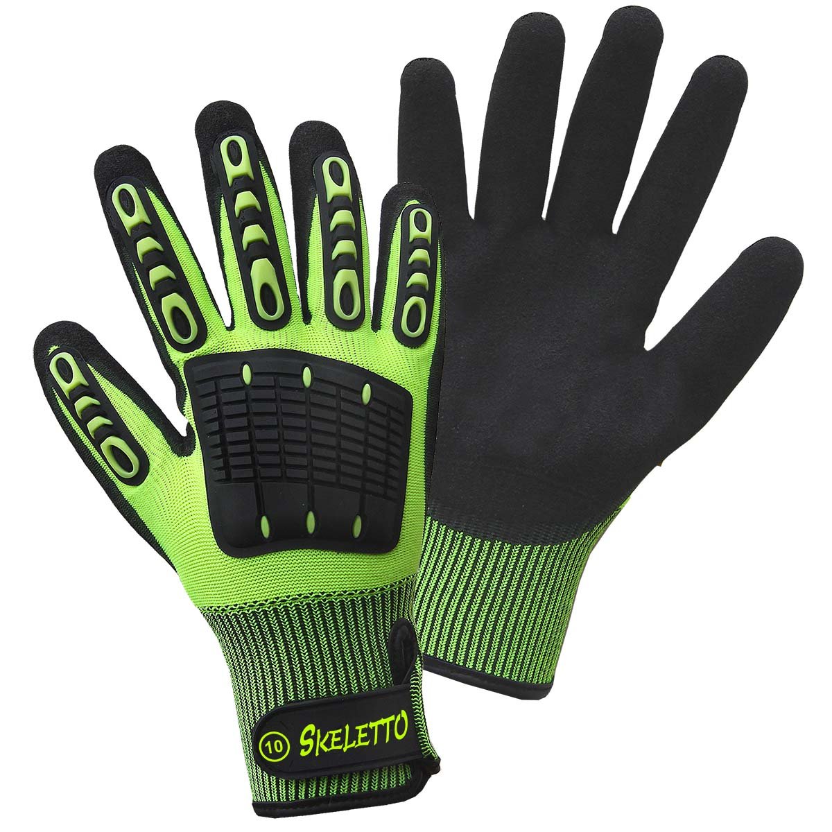 Leipold Doehle SKELETTO 1200-11 Nitril Arbeitshandschuh Größe (Handschuhe): 11 EN 388 CAT II 1 Paar Baumarkt