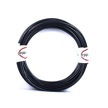 Pepper Agro Drip Irrigation Hose Plant Watering Hose 4 mm Feederline Pipe (100 Meter)