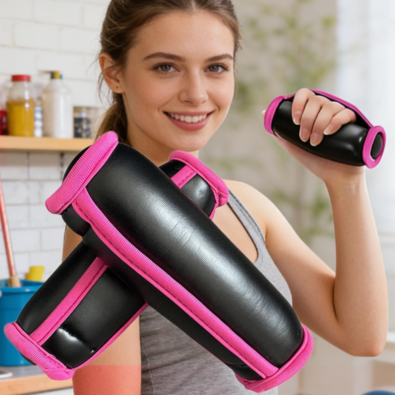 Weiche Gewichte - 0,5 kg Übung Fitness Walking Hanteln Aerobic Set | Aerobic Gewicht für Erwachsene Männer Frauen Indoor Outdoor Home Gym Workout Laufen Yoga Pilates Cardio Körperliche Kraft