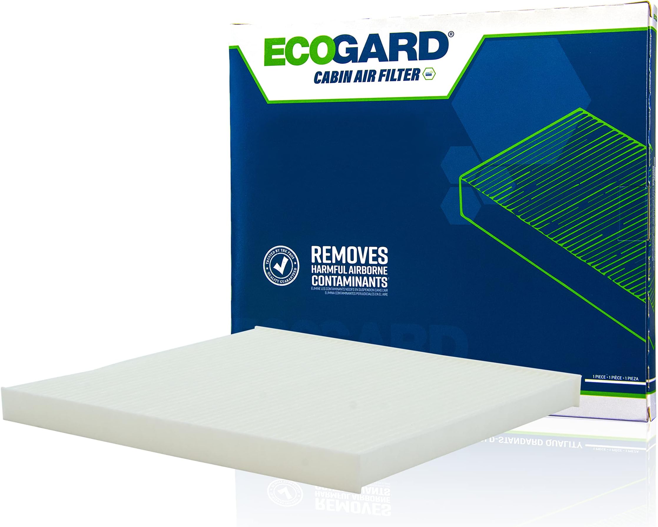 ECOGARD XC35865 Premium Cabin Air Filter Fits Hyundai Accent 2012-2017, Tucson 2005-2015, Veloster 2012-2017, Genesis Coupe 2010-2016 | Kia Sportage 2005-2016, Rio 2006-2017, Forte 2010-2013