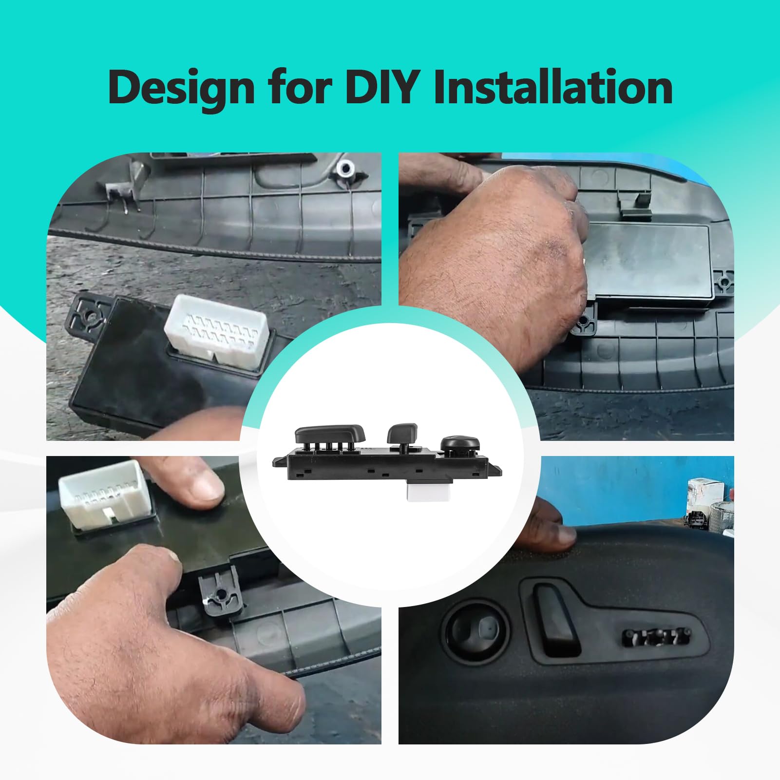 Amazon.com: Left Driver Side Power Seat Switch Compatible with 