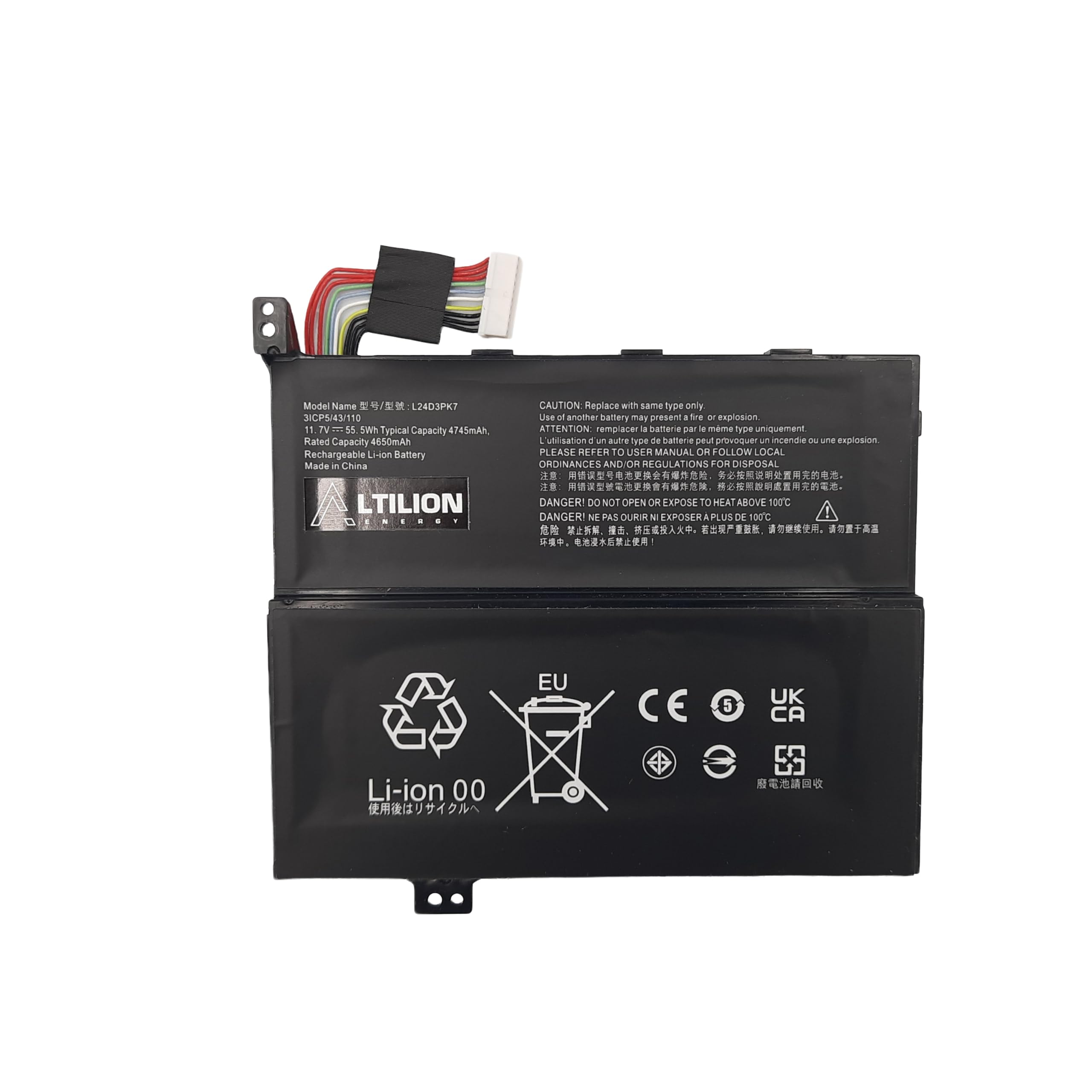 Batería Altilion Energy L24D3PK7 L24M3PK8 para Lenovo Legion Go S 8APU1 / 8ARP1