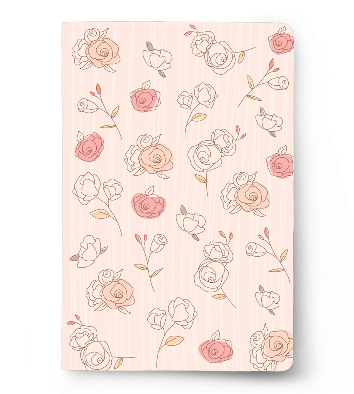 Factor Notes Notebook: 100 GSM Natural Shade Paper Journal Diary, A5, 144 Pages (The Pastel Pink Roses, Plain) Factor Notes Notebook: 100 GSM Natural Shade Paper Journal Diary, A5, 144 Pages (The Pastel Pink Roses, Plain)